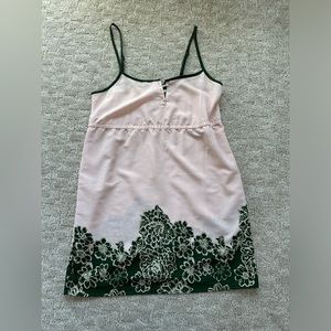 Kimchi blue pink floral slip dress small